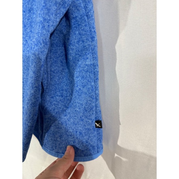 Eddie Bauer Womens XL Blue Fleece Full Zip Jacket Outdoor Activewear - Picture 9 of 10